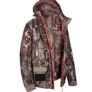 Huntshield Women's 4-in-1 Insulated WaterProof Hunting Jacket/Parka